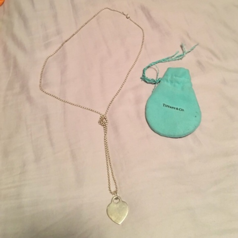 Tiffany & CO dog tag necklace